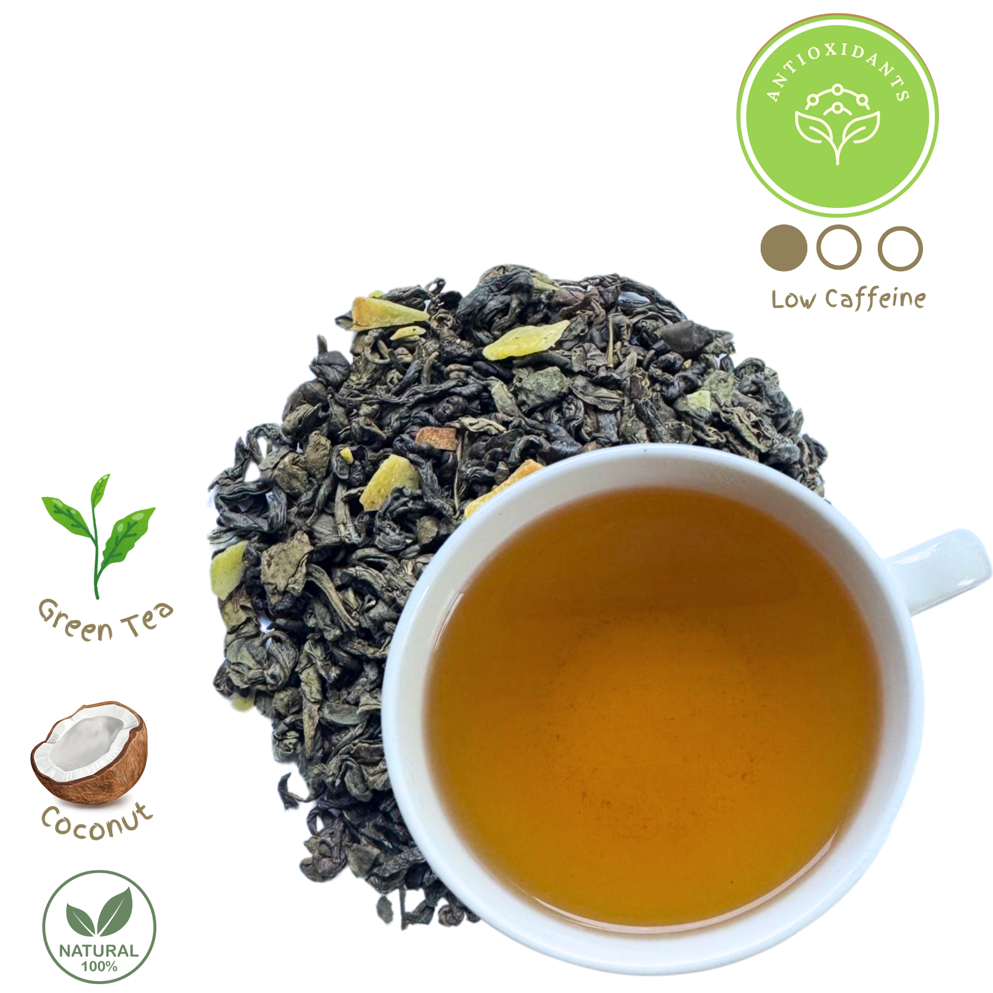 Zenful Coconut - Green Tea Blend