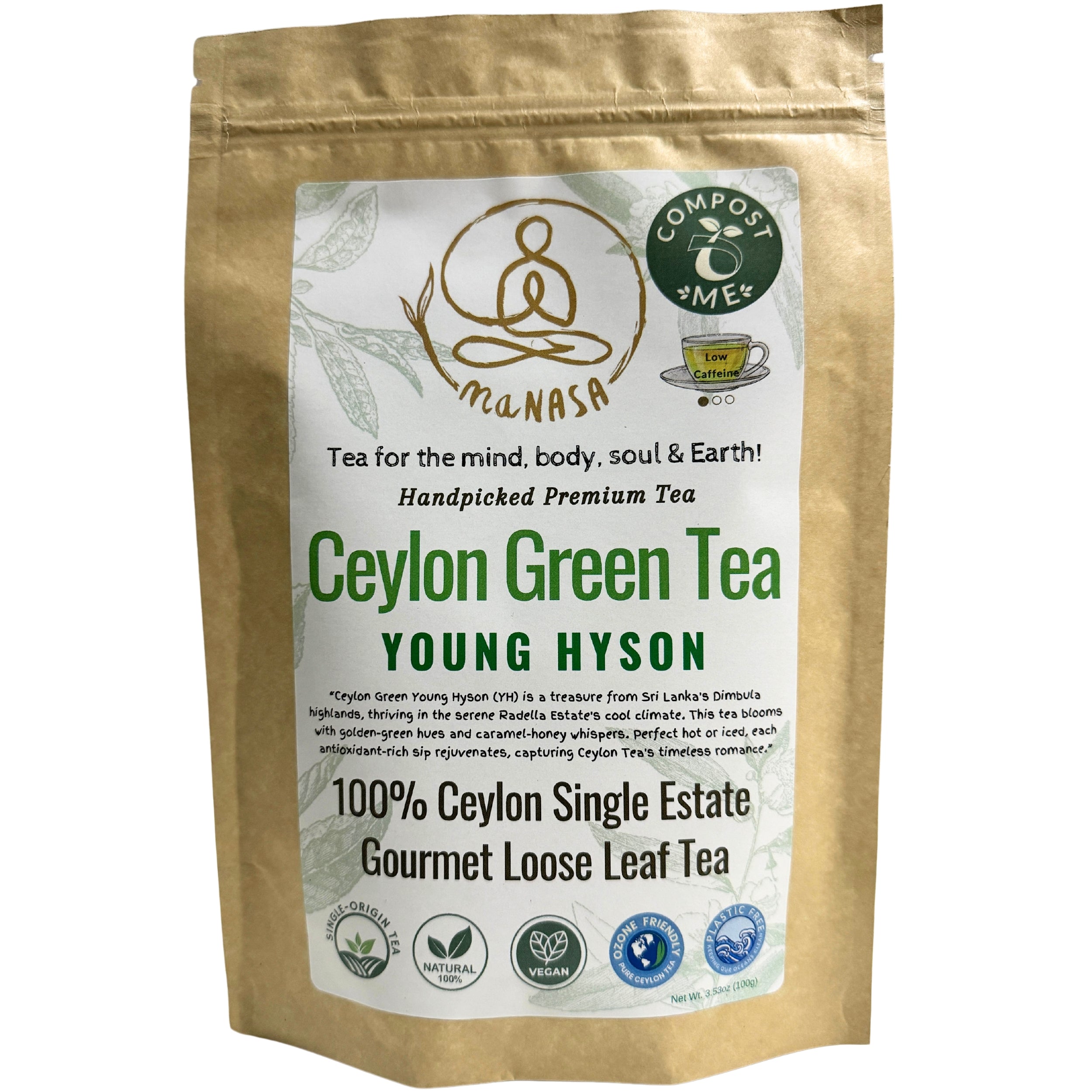 Green Tea | Loose Leaf Young Hyson (YH) Green Tea