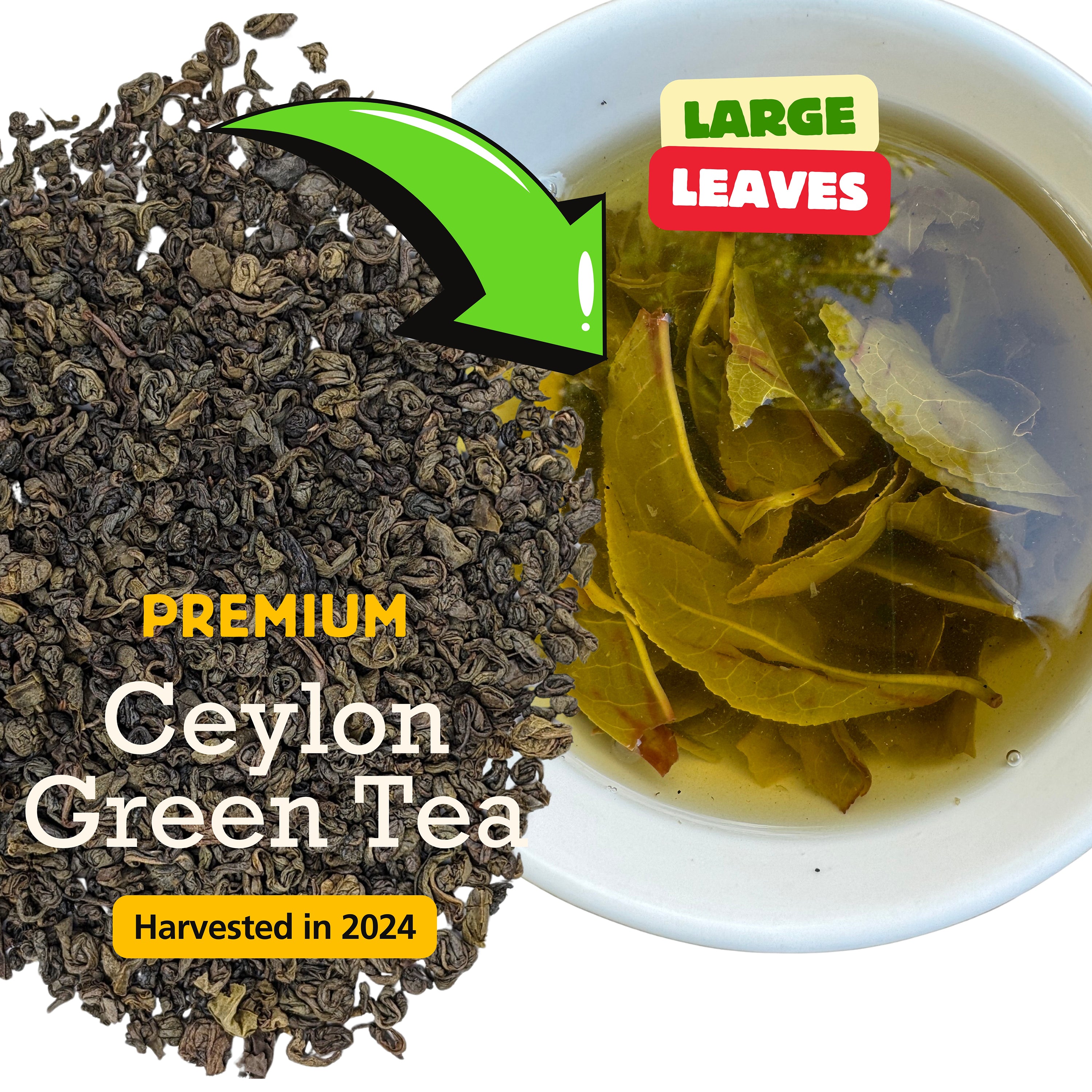 Green Tea | Loose Leaf Young Hyson (YH) Green Tea - maNASA Tea