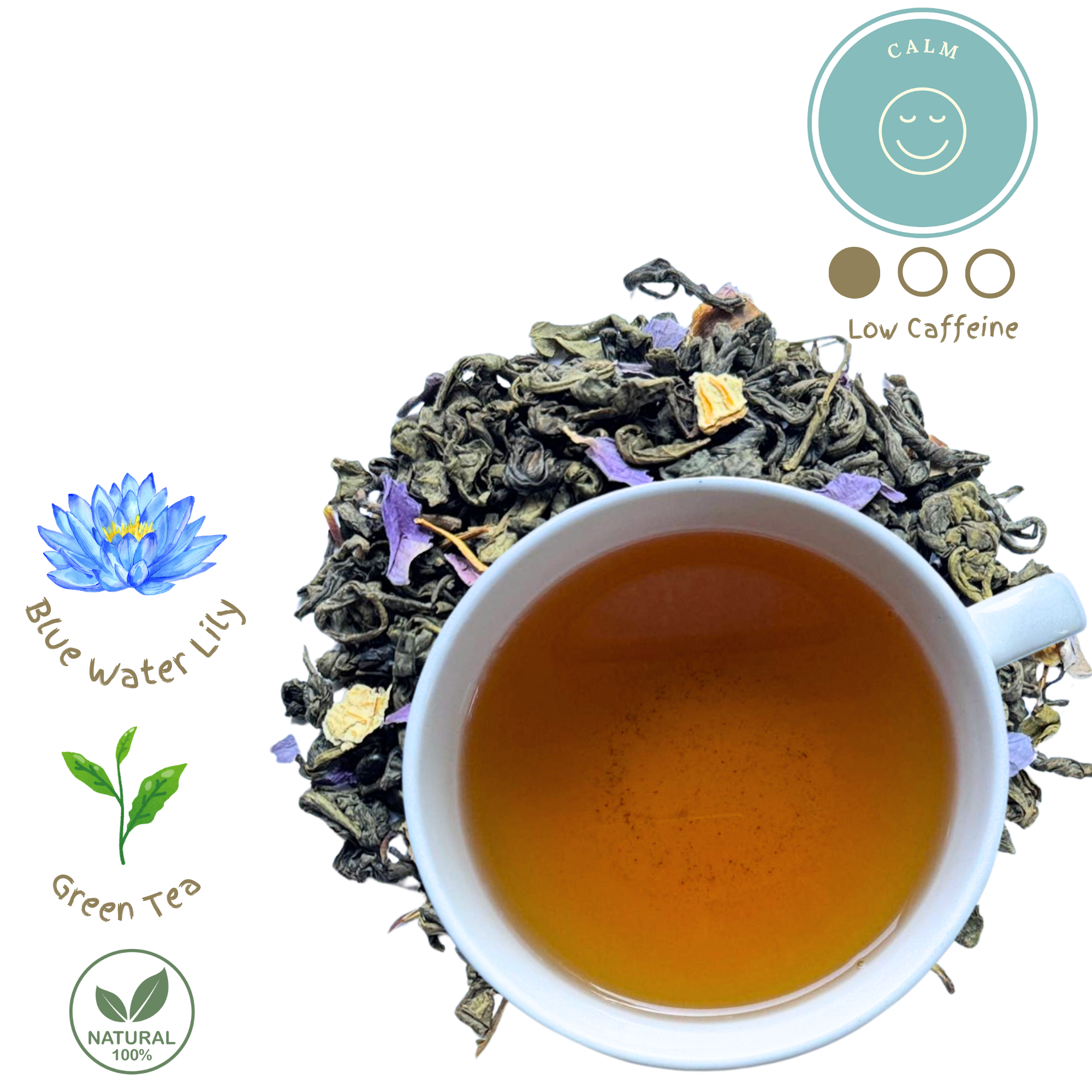 Sacred Bloom Blue Lotus Green Tea