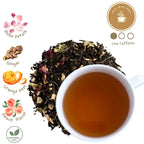 Sunlit Serenity - Organic White Tea Peony Blend with Ginger Peach