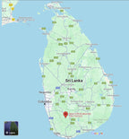 Map of Tea Factory in Sri Lanka